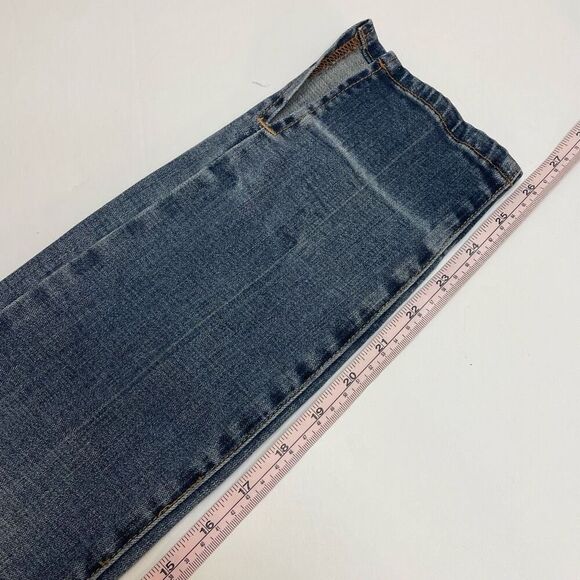 Good American Split Hem Crop Jeans Style GLCSS103T Size 2 /26 - Picture 7 of 11